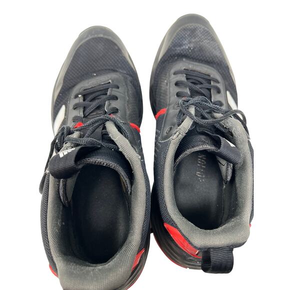 adidas Ownthegame Core Black Cloud White Carbon Mens 12 - Picture 6 of 7